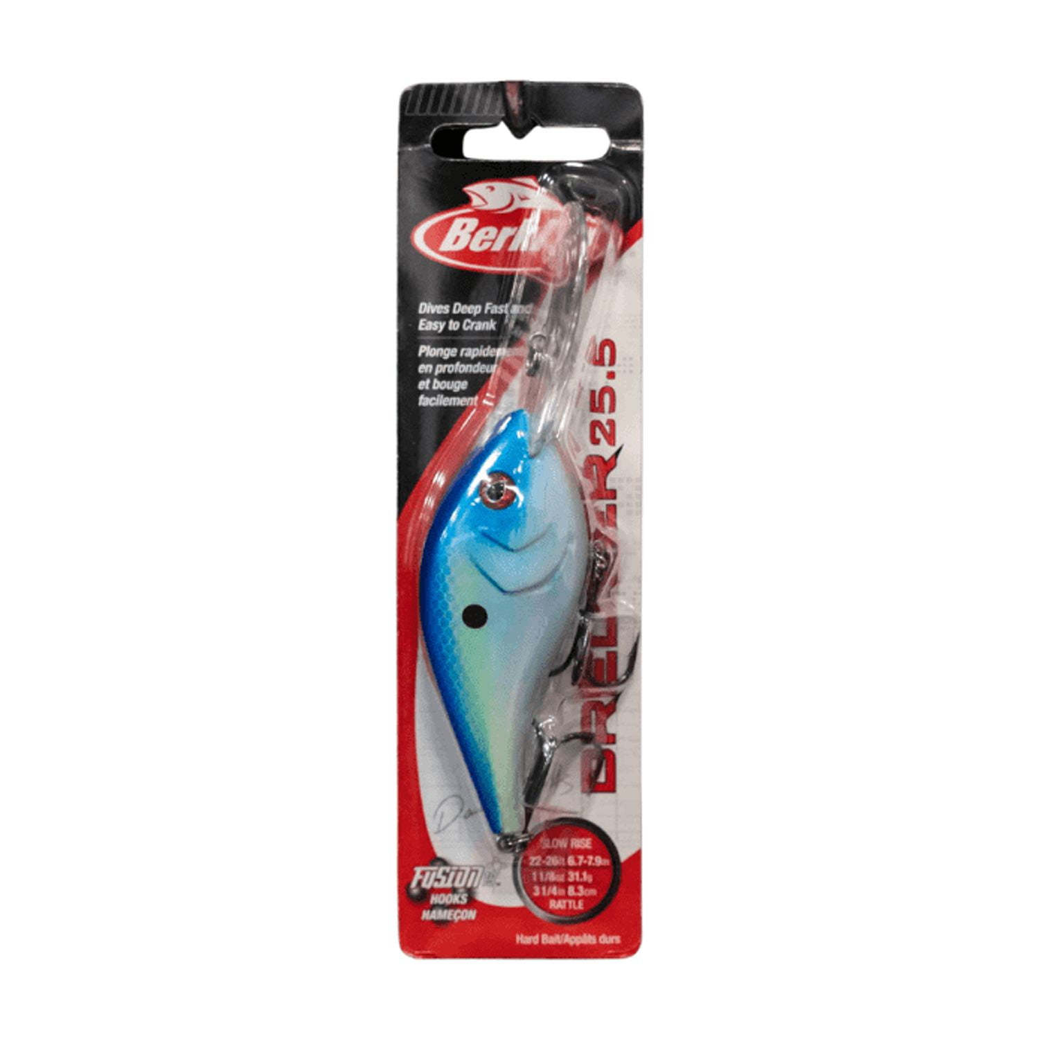 betty legere of alfred maine fishing lures Musky Mania Li'l Ernie Holoform Silver Shiner; 6 in