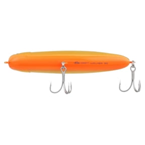Berkley Drift Walker Saltwater, 3.5 in, Topwater Baits, Black Gold (1 Count)