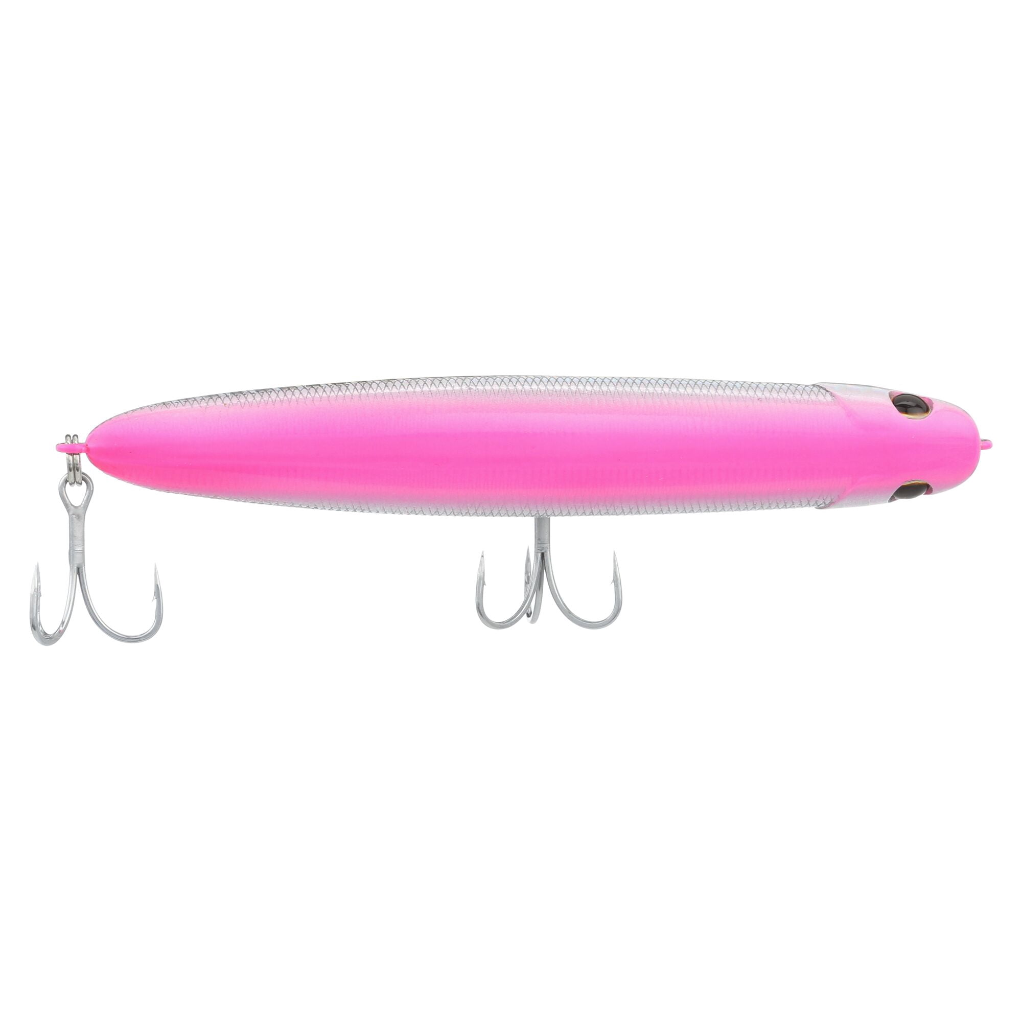 Berkley Drift Walker Saltwater, 4.3 in, Topwater Baits, Pink Silver (1 Count)