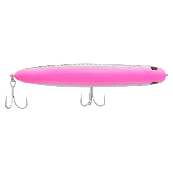 Berkley Drift Walker Saltwater, 4.3 in, Topwater Baits, Pink Silver (1 Count)