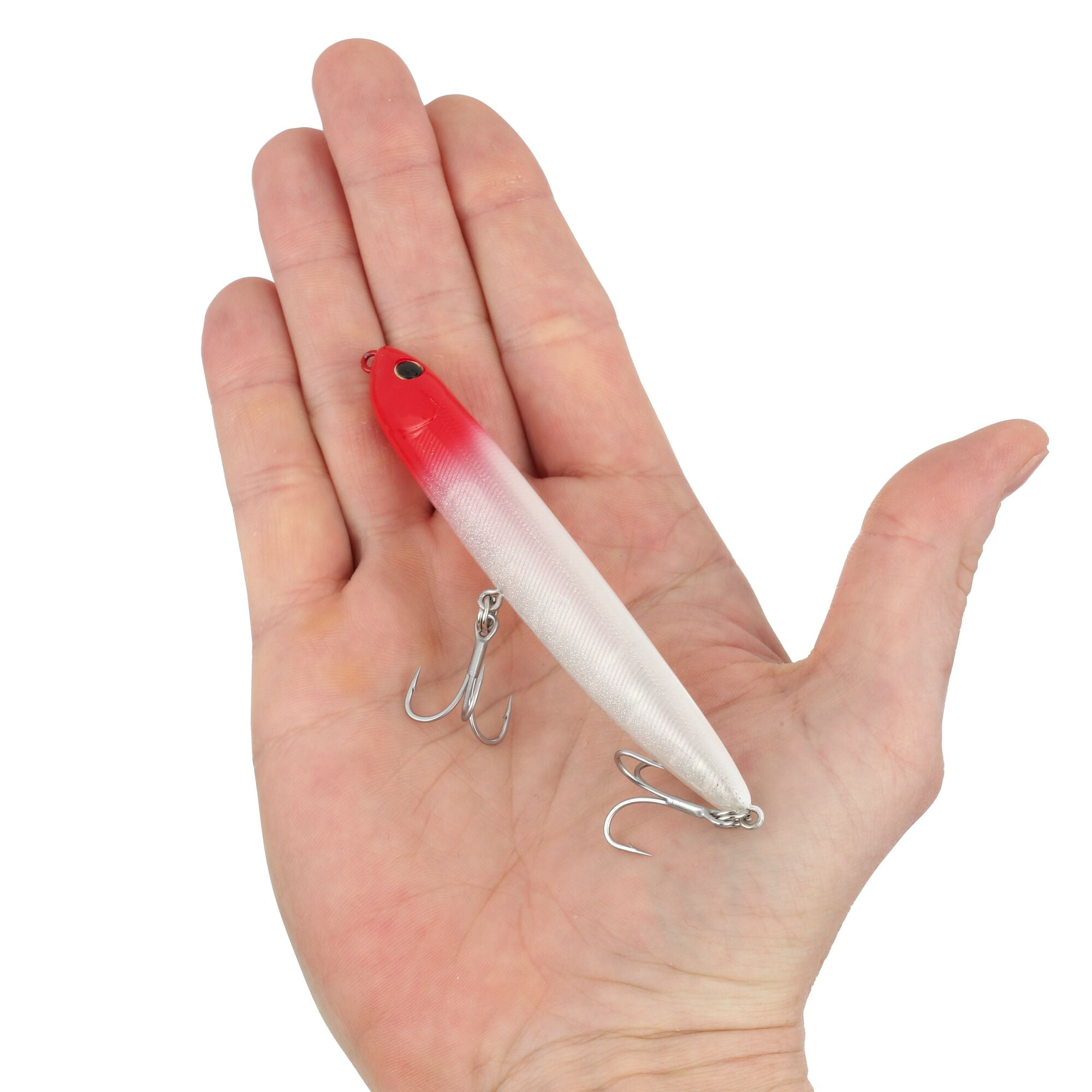 Berkley Drift Walker Saltwater, 4.3 in, Topwater Baits, Red Head (1 Count)