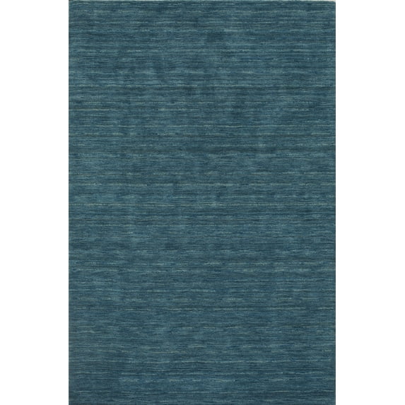 Berkley Fiesta Area Rug RF100CO Cobalt Solid Striation 9' x 13' Rectangle