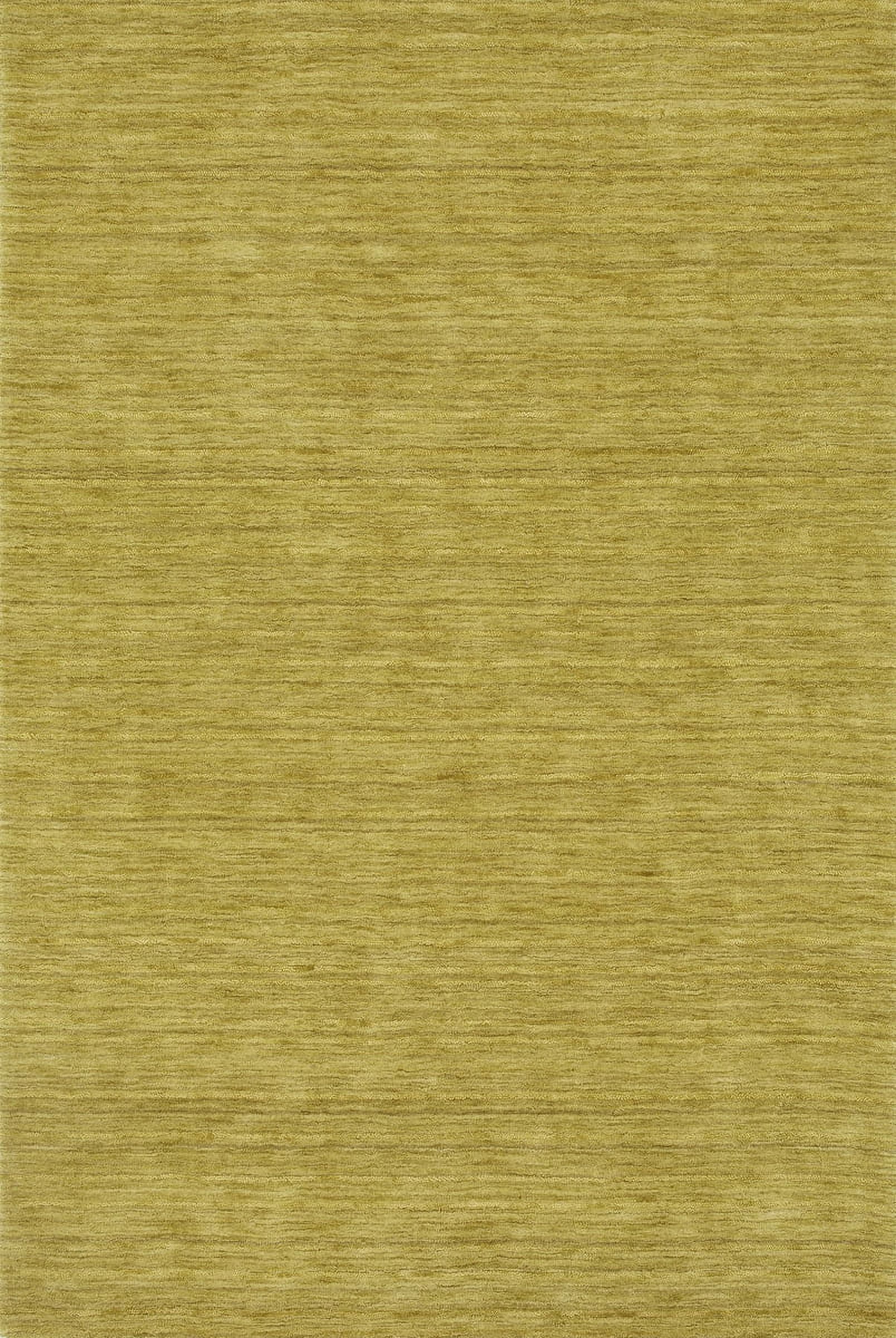 Kiwi Tufted Wool Handmade Rectangular Area Rug 9' x 13'