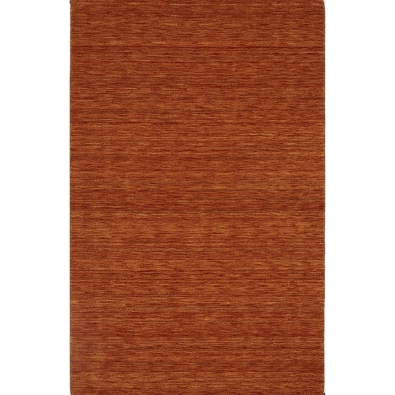 Berkley Fiesta Area Rug RF100MA Mandarin Solid Striation 9' x 13' Rectangle