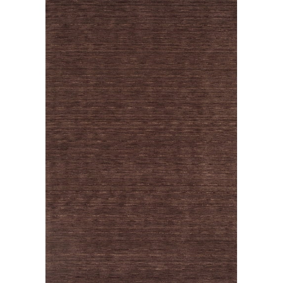 Berkley Fiesta Area Rug RF100PL Plum Solid Striation 9' x 13' Rectangle