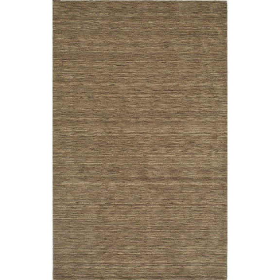 Berkley Fiesta Area Rug RF100TP Taupe Solid Striation 8' x 10' Rectangle