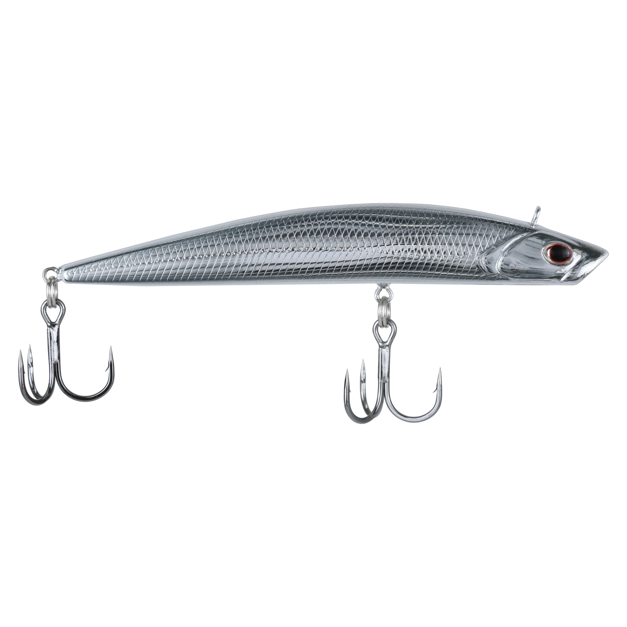 Berkley Finisher, 4 in, Glide Baits, Chrome (1 Count)
