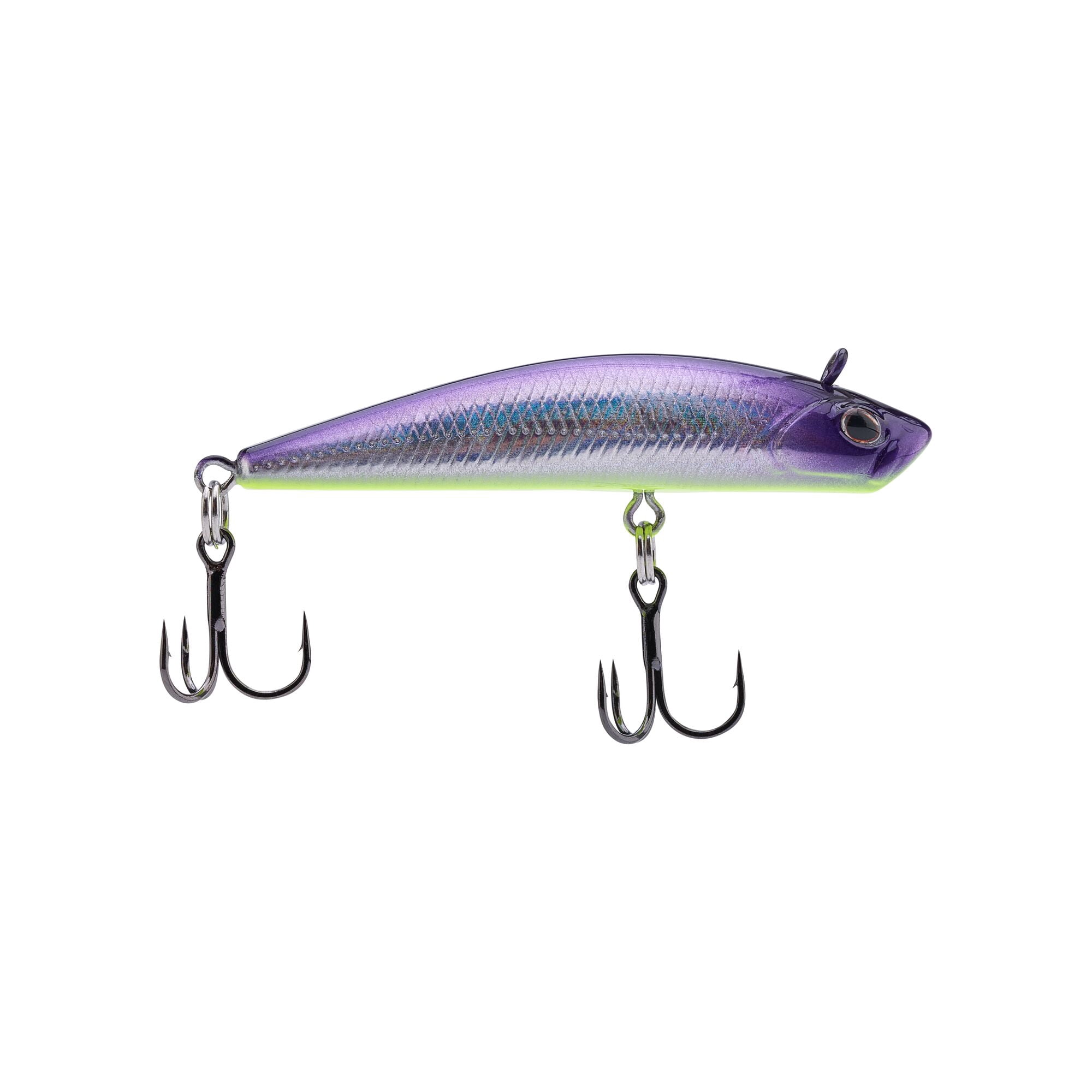 Berkley Finisher, 2 in, Glide Baits, Purple Slime (1 Count)