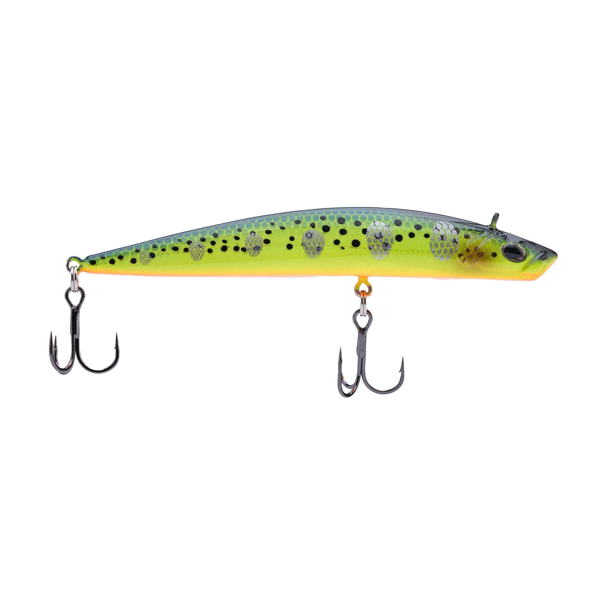 Berkley Finisher, 3.5 in, Glide Baits, Crazy Steel (1 Count)