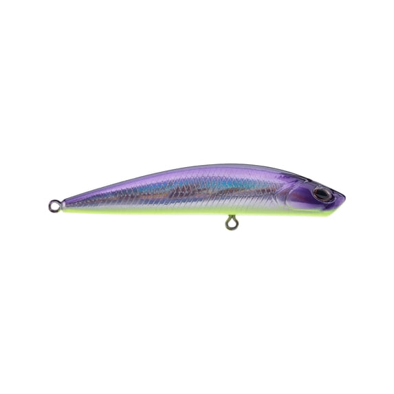Berkley Finisher, 2.75 in, Glide Baits, Purple Slime (1 Count)