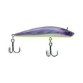 thumbnail image 1 of Berkley Finisher Fishing Lure, Purple Slime, Size 7, 1 of 6