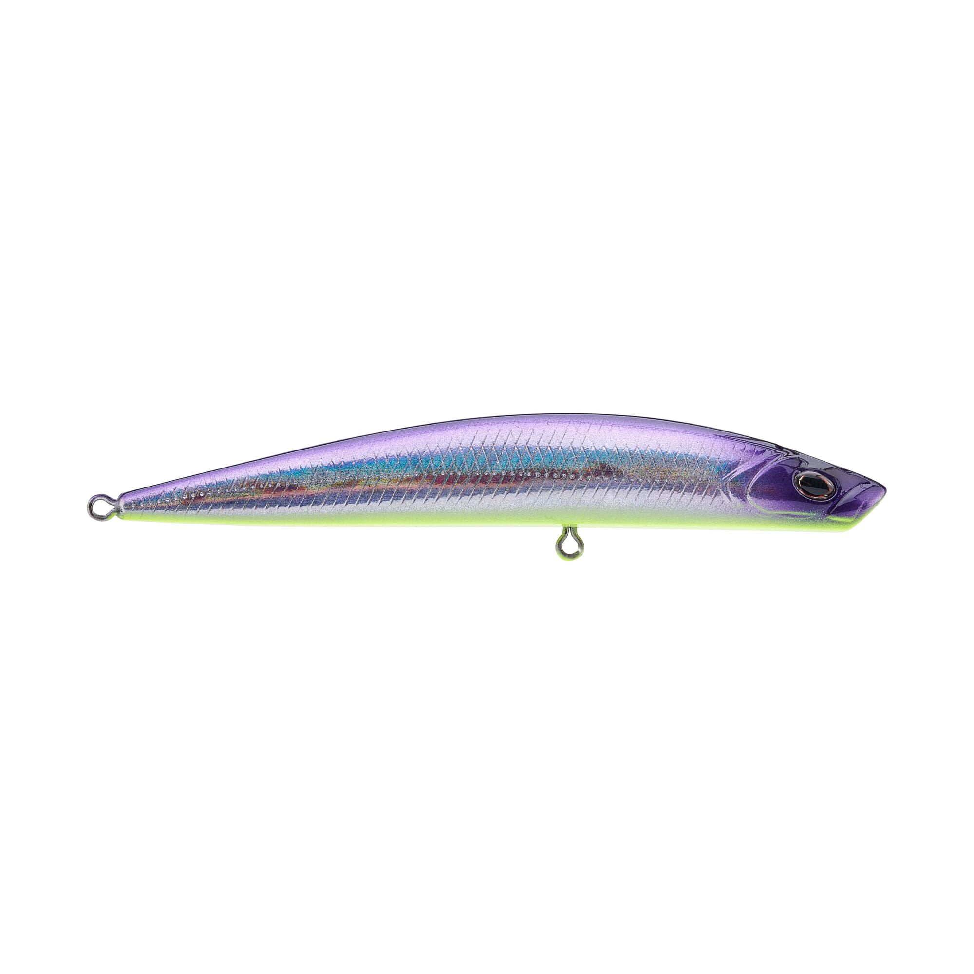 Berkley Finisher, 3.5 in, Glide Baits, Purple Slime (1 Count)