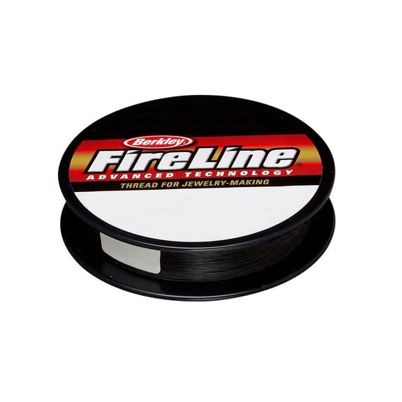 Berkley FireLine Braided Beading Thread 10-Pound Test Smoke Grey 0.008 Inch 0.20mm 50 Yards