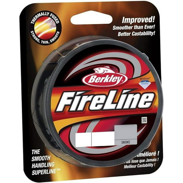 Berkley FireLine Braided Beading Thread 6lb Test Smoke Grey .006" 0