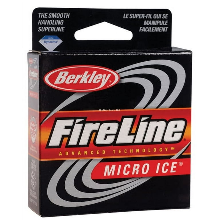 Berkley FireLine Fused Micro Ice Braided Fishing Line, 2lb, 50yd