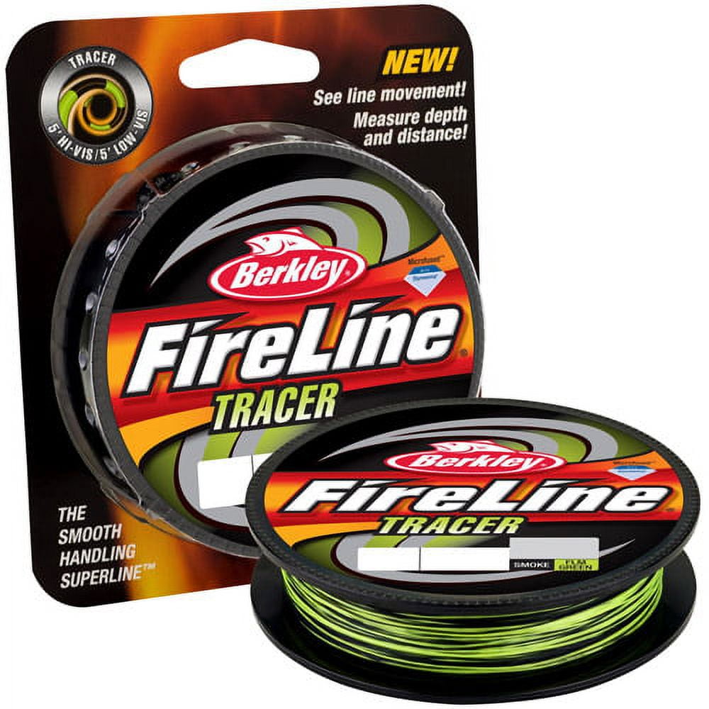Berkley FireLine Fused Superline Braided Fishing Line, 30lb, 300yd, Smoke 