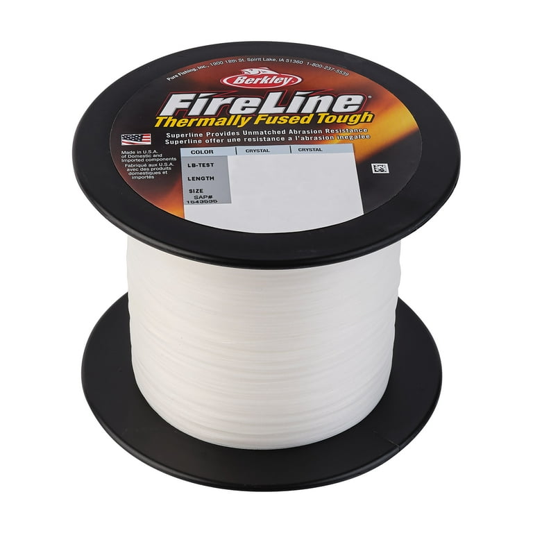 Berkley FireLine® Superline, Crystal, 4lb | 1.8kg Fishing Line