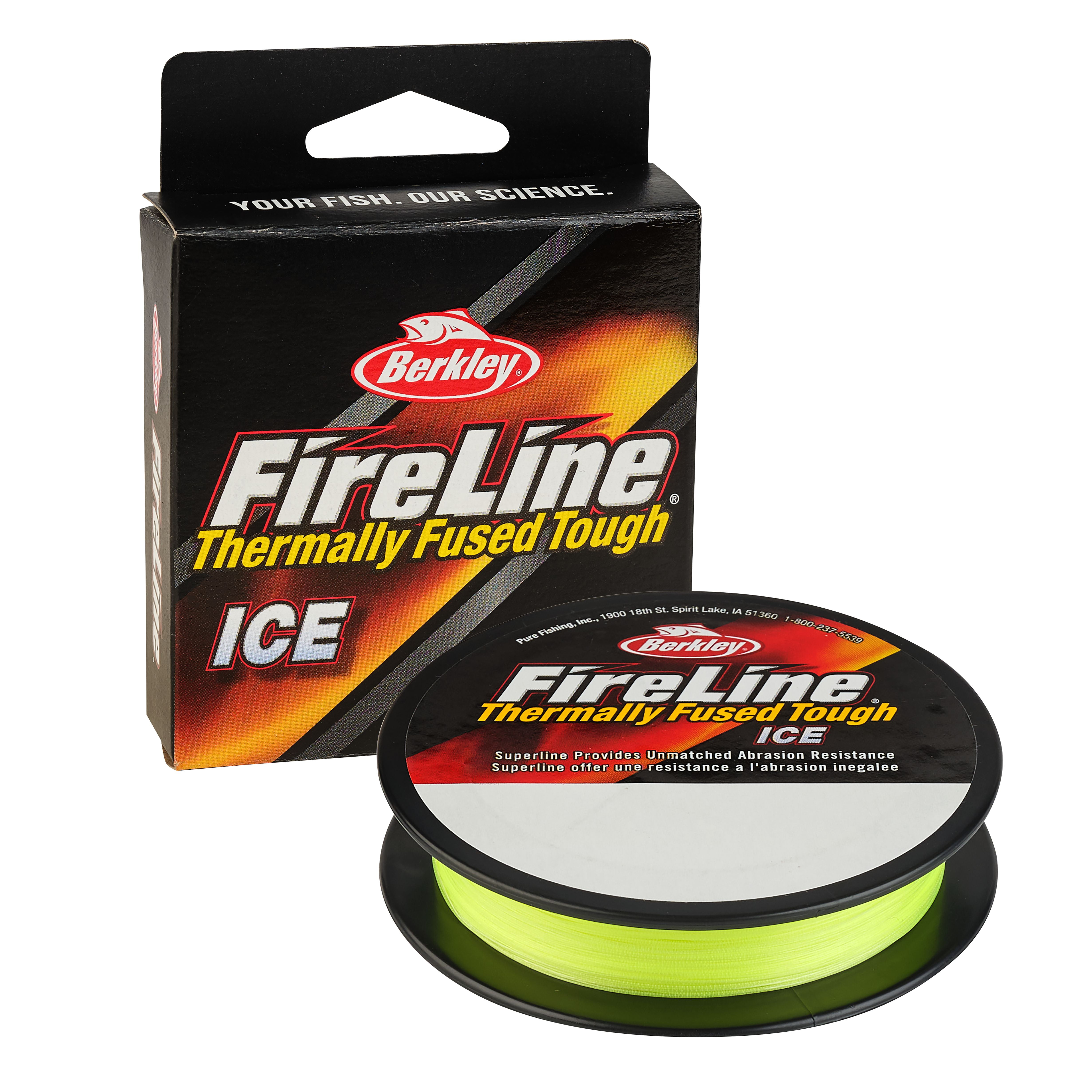 Berkley FireLine® Fishing Line, Flame Green, 10 lb Test Strength, 50 yd