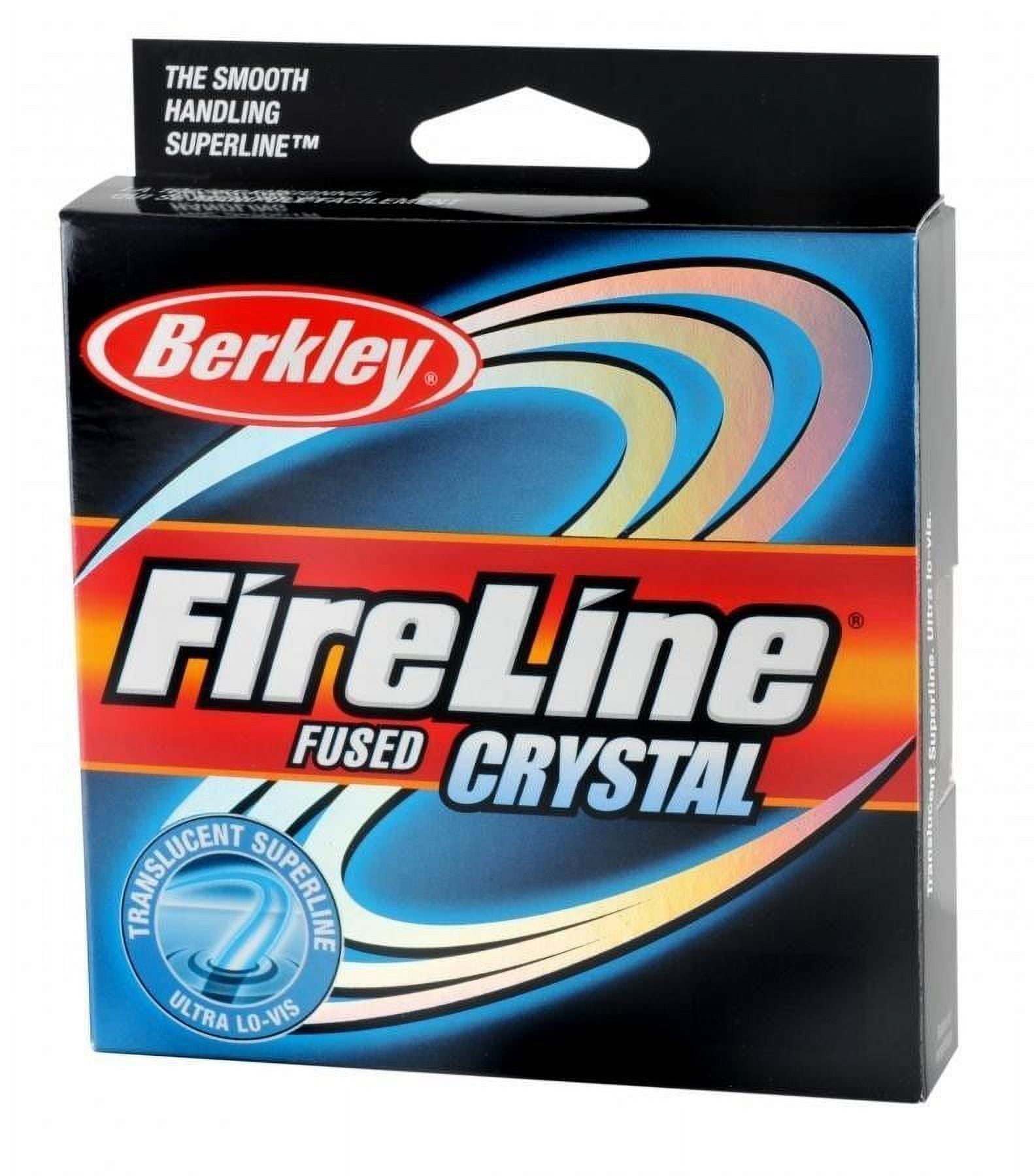 NEW! Lot of 3 Berkley USA Fireline Crystal Braid Superline 20lb 125 yd Fish  Line
