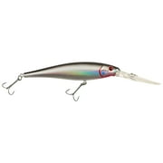 Berkley Flicker Minnow Fishing Lure, Black Silver, 1/3 oz