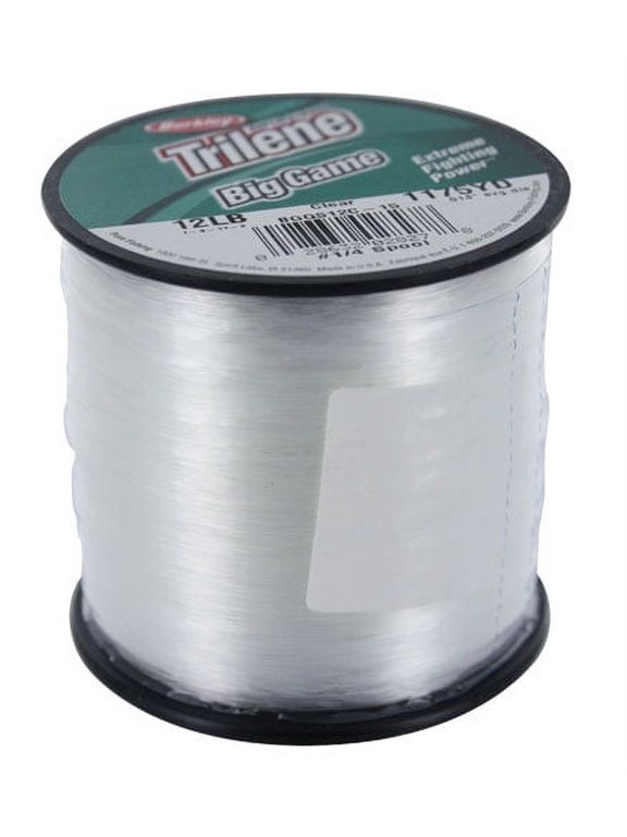Trilene® Big Game™ Monofilament Fishing Line, Clear, 50 lb Test Strength, 275 yd
