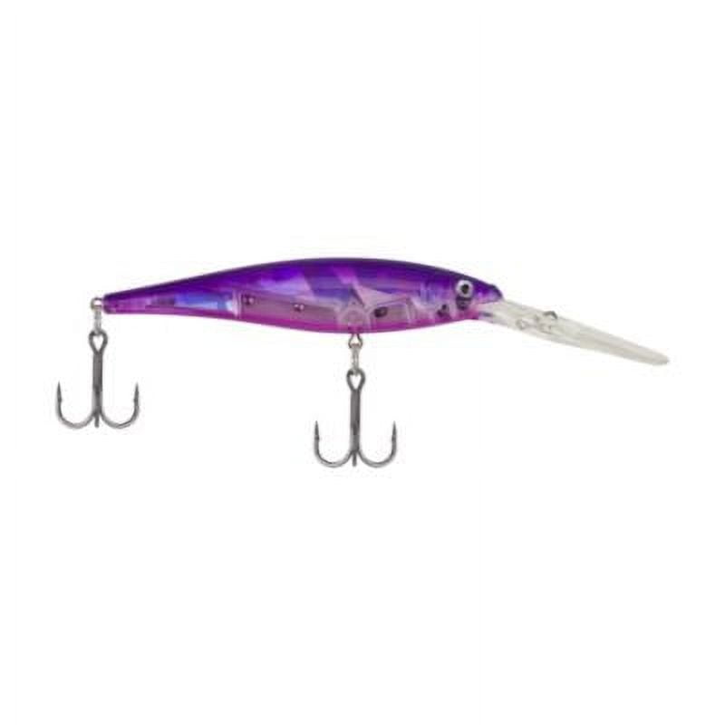Berkley Flicker Minnow Fishing Lure, Flashy Purple Candy, 1/3 oz