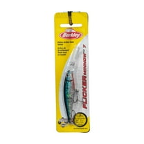 Berkley Flicker Minnow Fishing Lure, Slick Blue Alewife, 1/4 oz