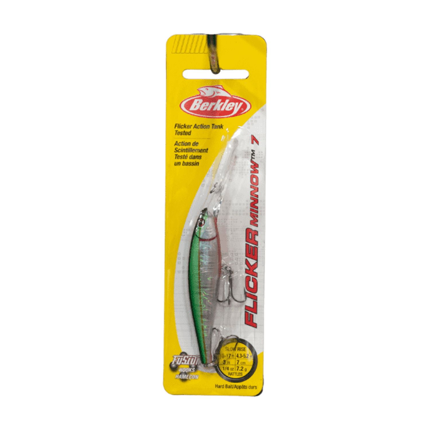 Berkley Flicker Minnow - Slick Green Alewife