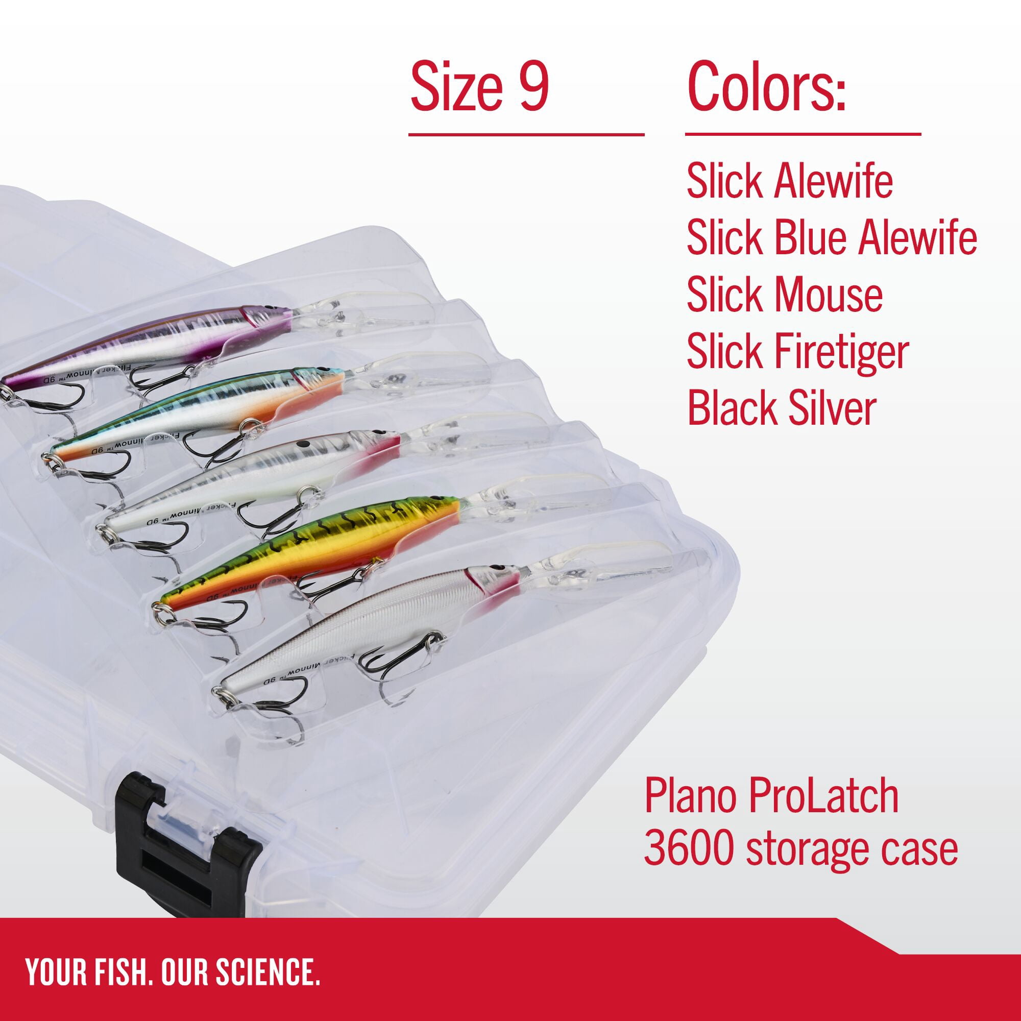 Berkley Flicker Minnow® Trolling Pack, 3.5 in, Crankbaits, Assorted (5 Count)