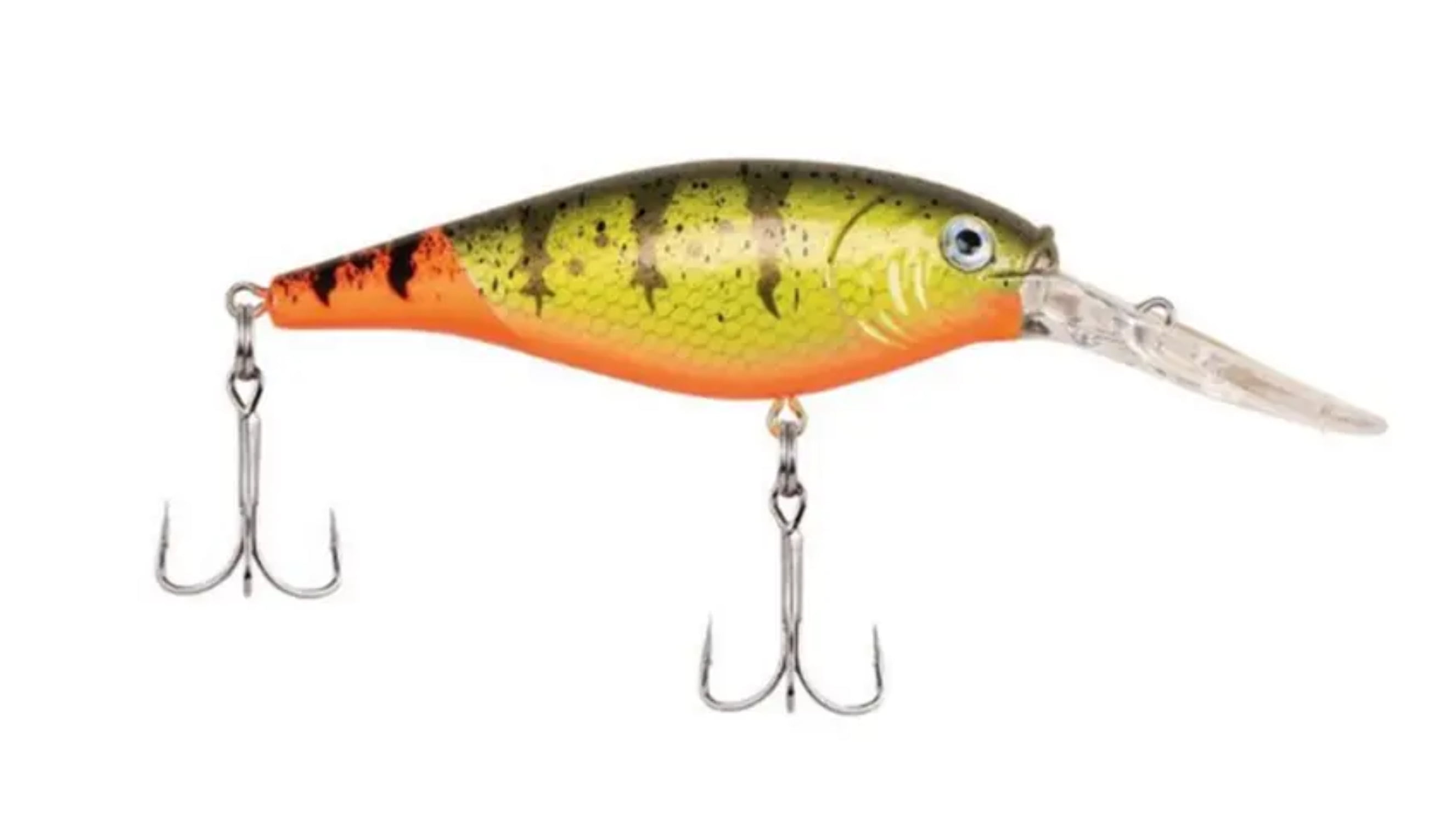 Berkley Flicker Shad Fishing Lure, Firetail Hot Perch, 3/16 oz
