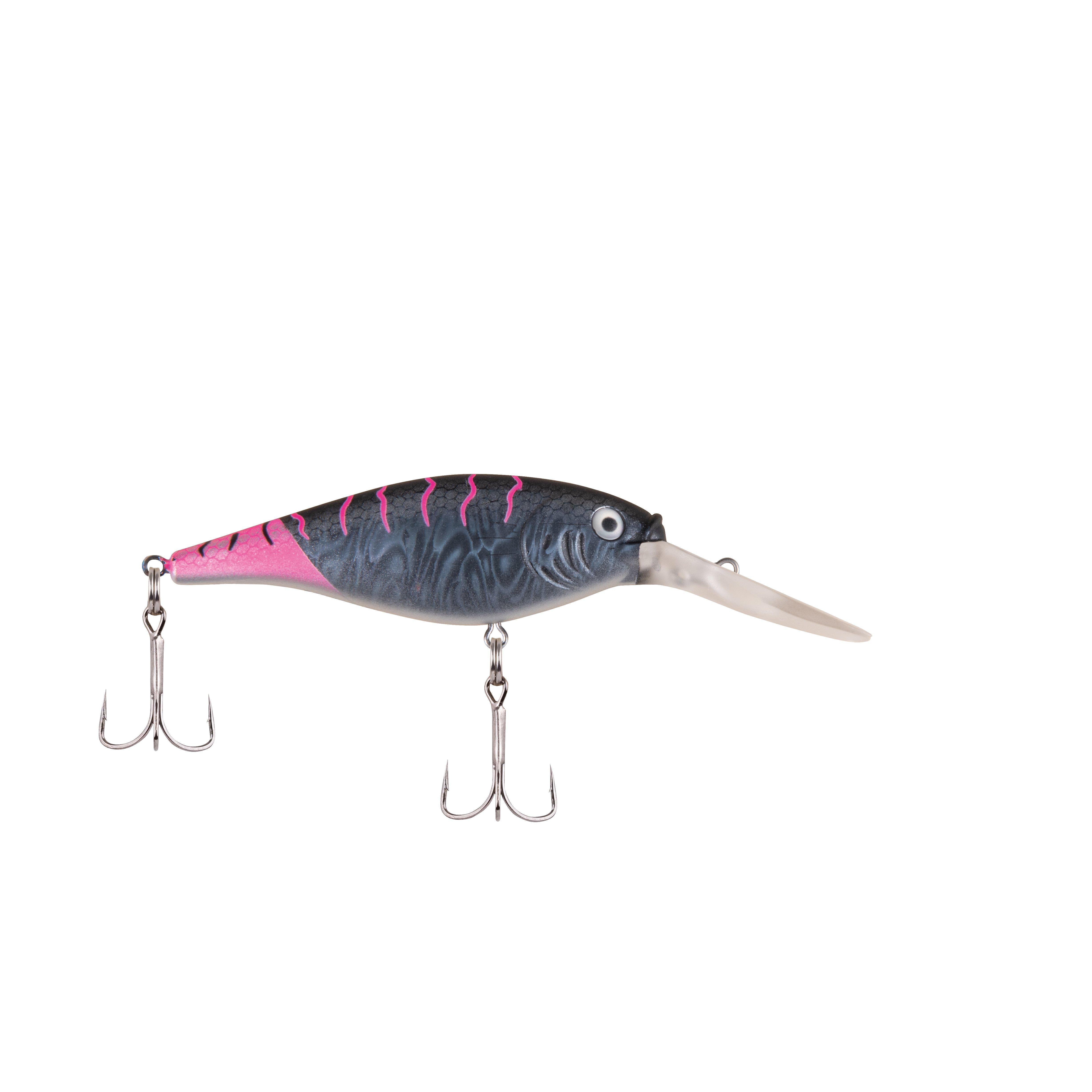 Berkley Flicker Shad Fishing Lure, Firetail MF Black Cougar, 1/2 oz