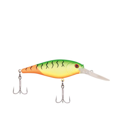 Berkley Flicker Shad Fishing Lure, Firetail MF Hot Firetiger, 1/4 oz