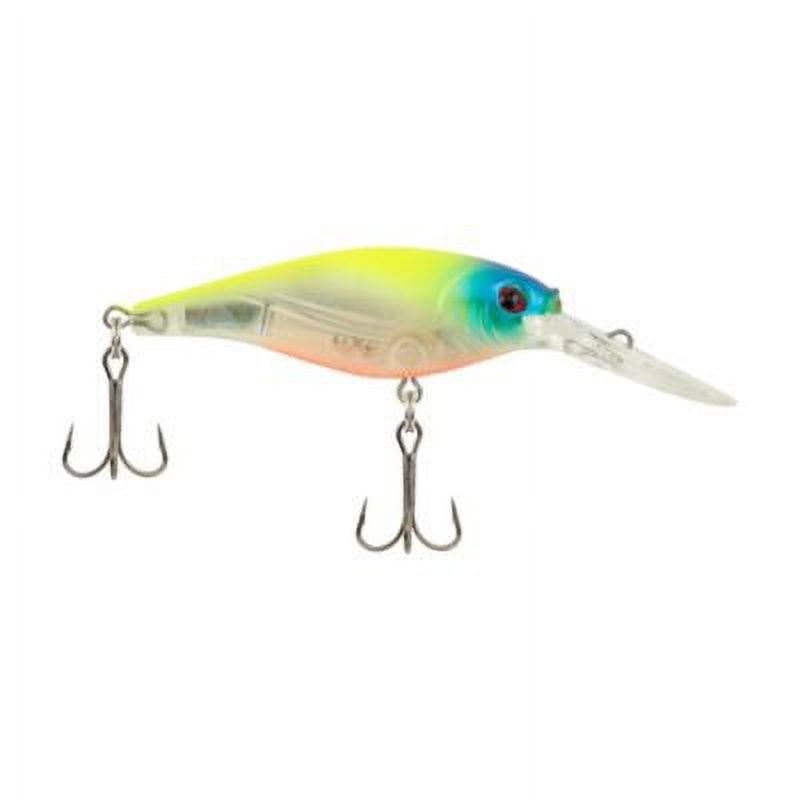 Berkley Flicker Shad Fishing Lure, Flashy Chartreuse, 5/16 oz
