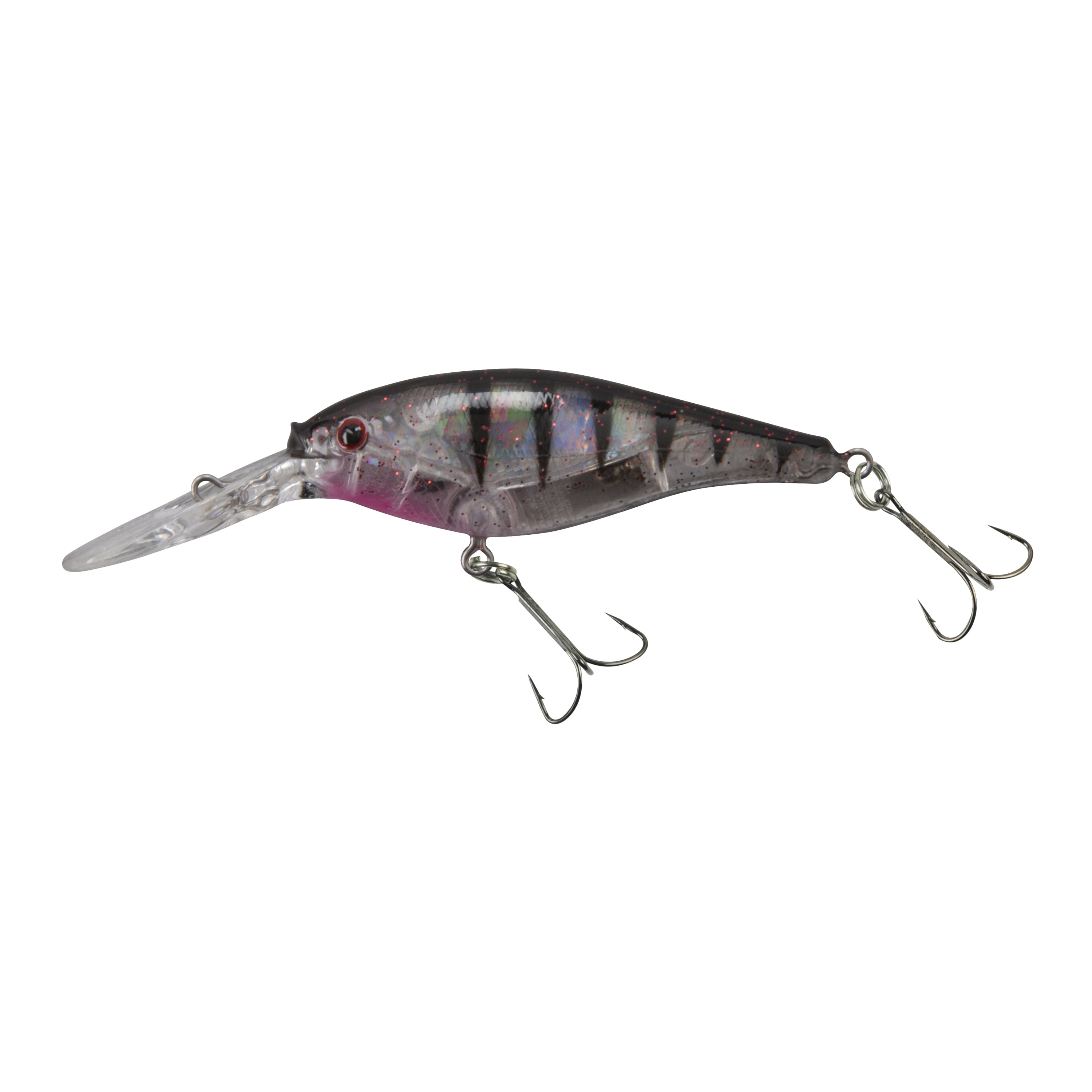 Berkley Flicker Shad Fishing Lure, Flashy Purple Tiger, 5/16 oz