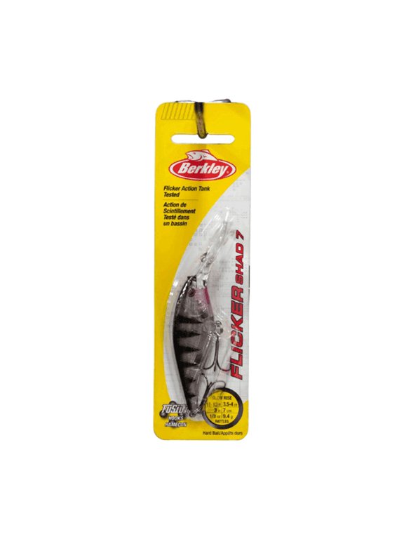 Flicker Shad Fishing Lure, Flashy Ghost, 5/16 oz