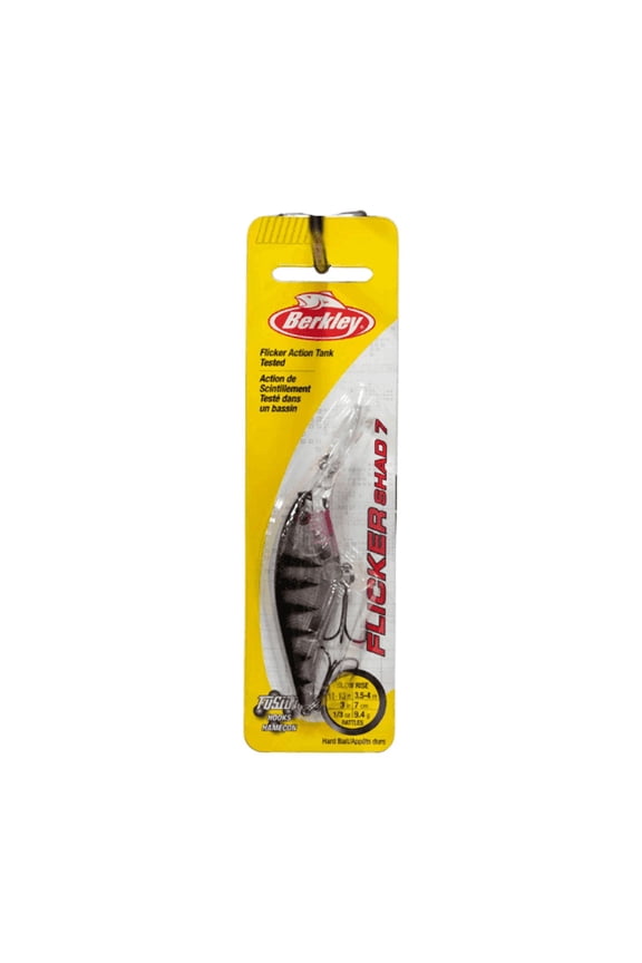 Flicker Shad Fishing Lure, Flashy Ghost, 5/16 oz