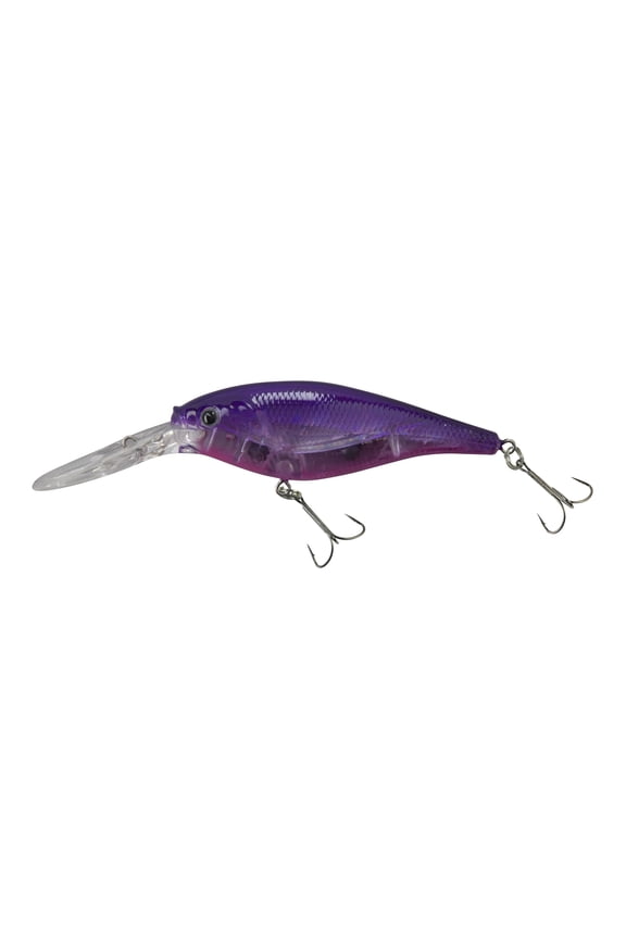 Flicker Shad Fishing Lure, Flashy Purple Candy, 5/16 oz