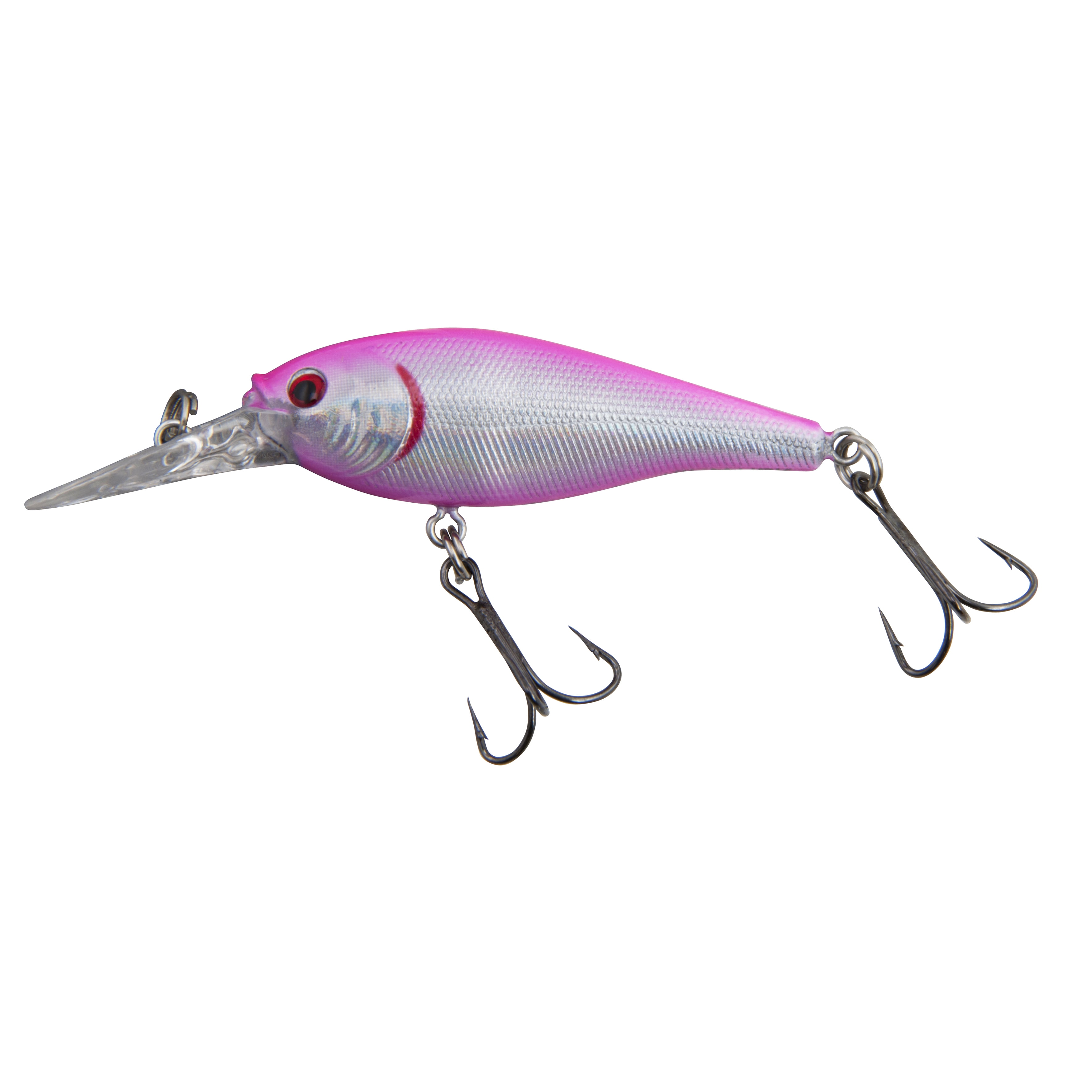 Berkley Flicker Shad Fishing Lure, Hot Pink, 1/8 oz 
