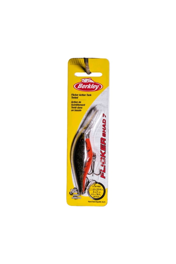 Flicker Shad Fishing Lure, Red Tiger, 5/16 oz