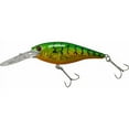 thumbnail image 1 of Berkley Flicker Shad Fishing Lure, Slick Firetiger, 1/8 oz, 1 of 2