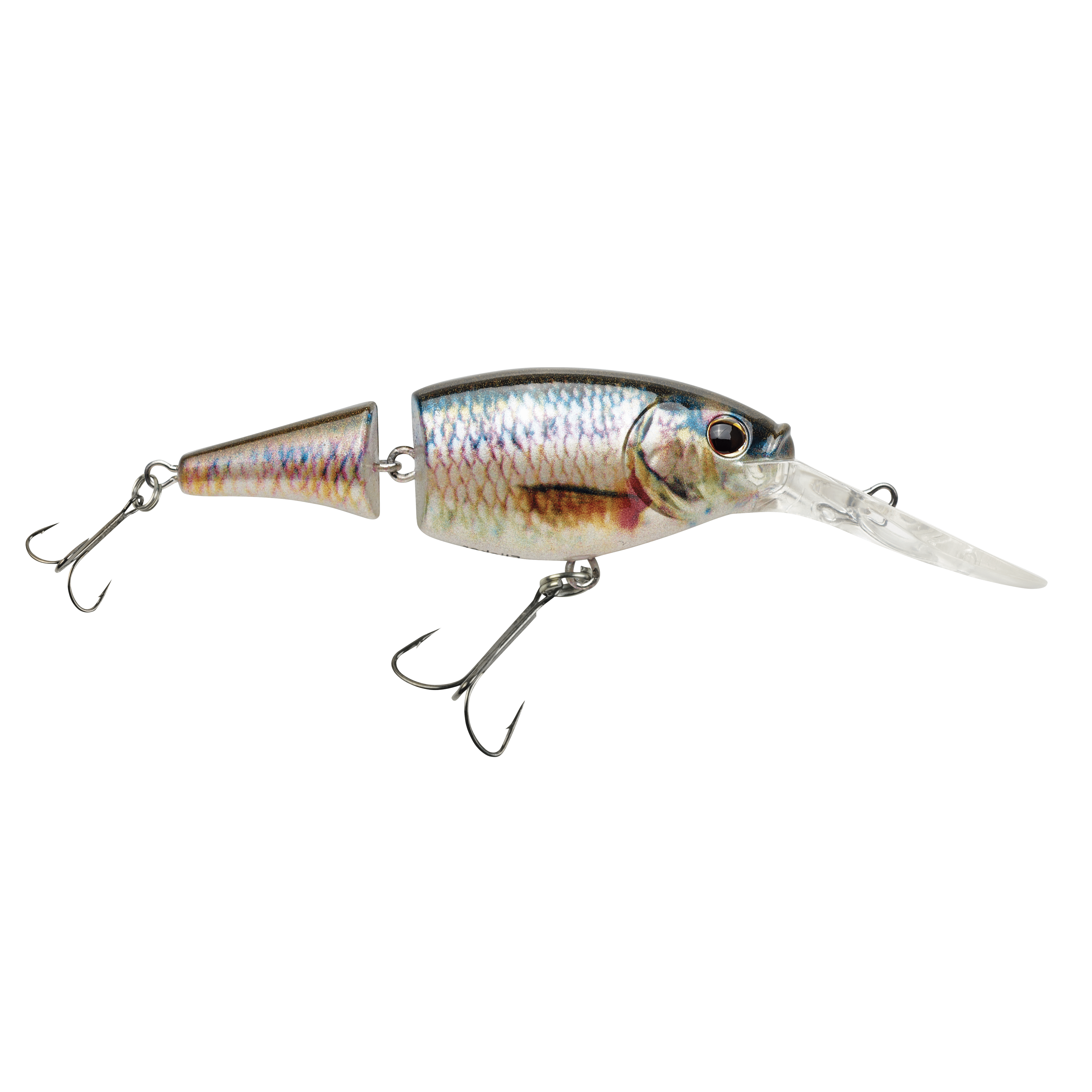 Berkley Flicker Shad Jointed Fishing Lure, HD Fathead Minnow, 1/5 oz