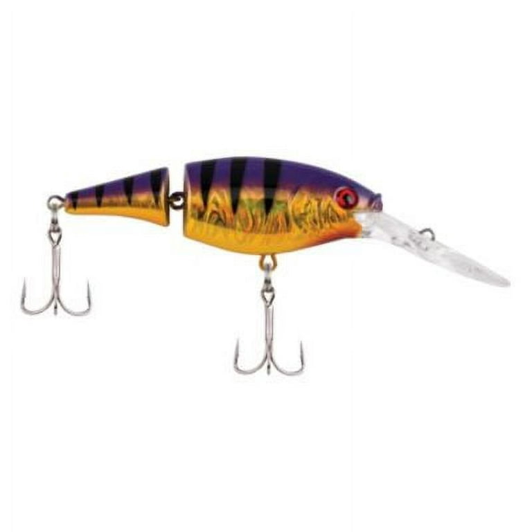 Berkley Flicker Shad Jointed Fishing Lure, Red Tiger, 1/5 oz