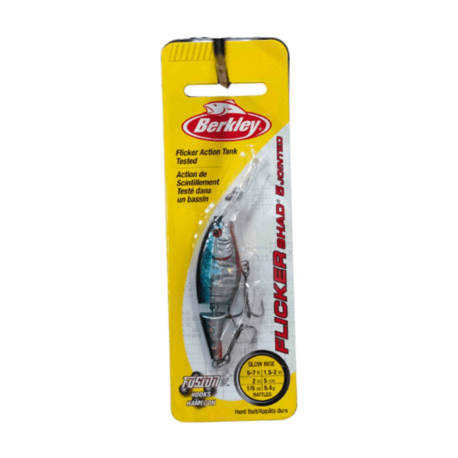 Berkley Jointed Flicker Shad - 2in - Slick Blue Alewife