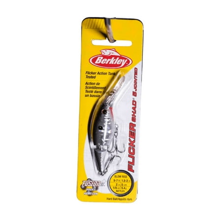 Berkley Flicker Shad Jointed Fishing Lure, Slick Mouse, 1/5 oz