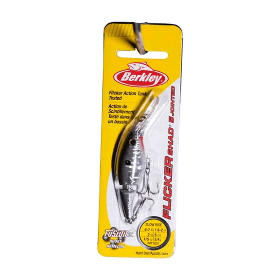 Berkley Flicker Shad Jointed Fishing Lure, Slick Mouse, 1/5 oz
