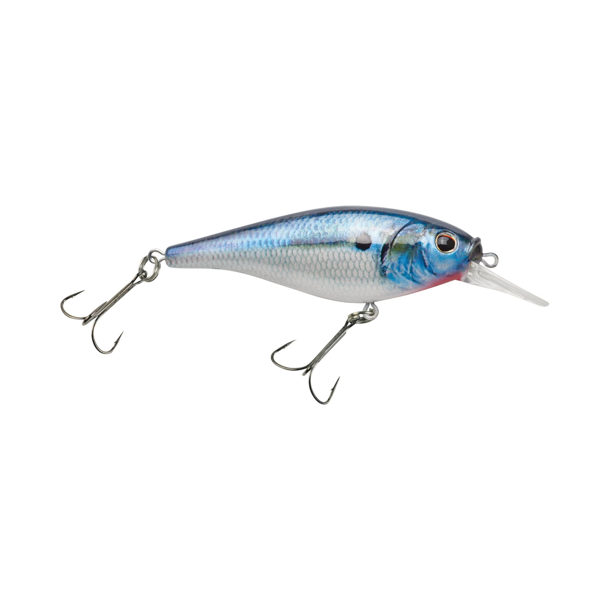Berkley Flicker Shad Shallow Fishing Lure, HD Threadfin Shad, 1/6 oz