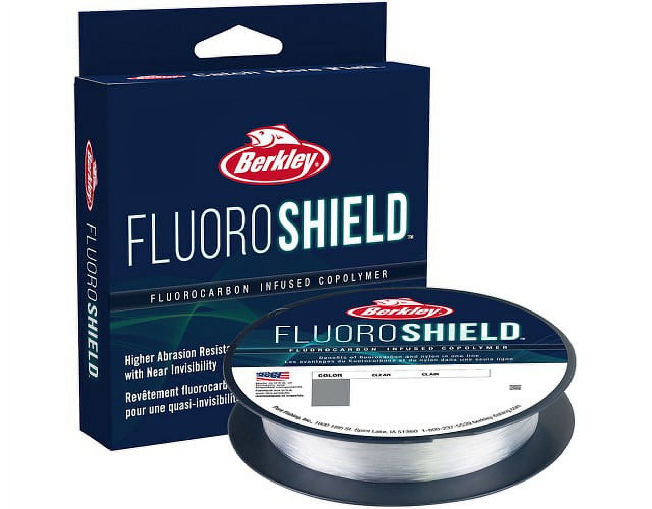 Berkley FluoroShield™ Fishing Line, Clear, 15 lb Test Strength, 300 yd