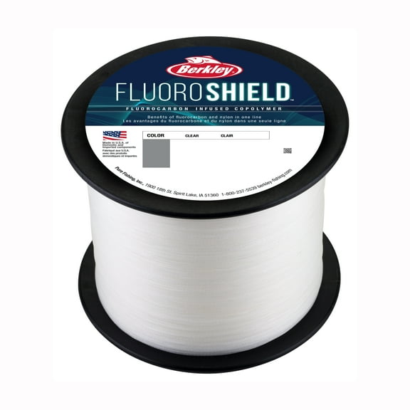 Berkley FluoroShield™ Fishing Line, Clear, 4 lb Test Strength, 3000 yd