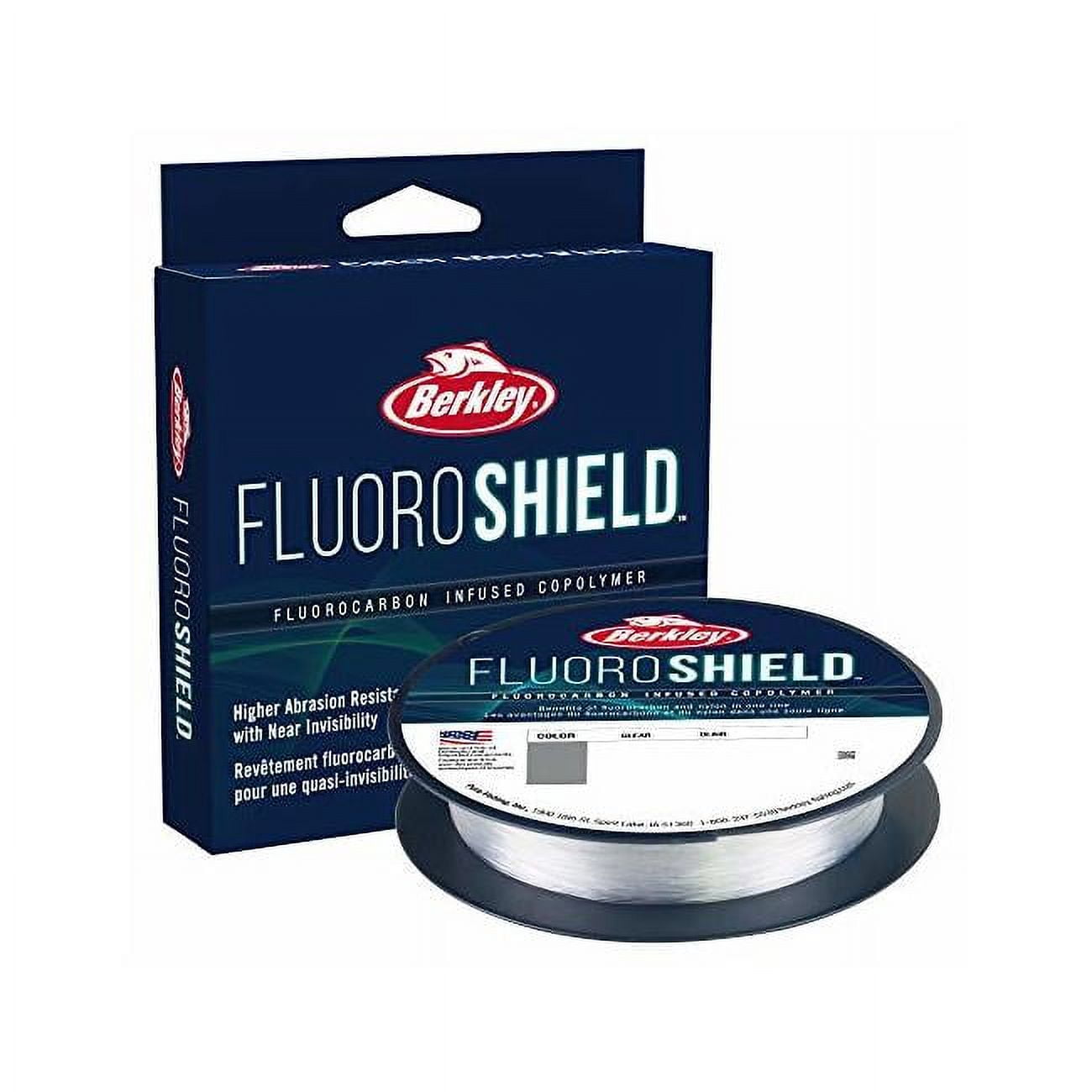 Berkley FluoroShield™ Fishing Line, Clear, 4 lb Test Strength, 300 yd