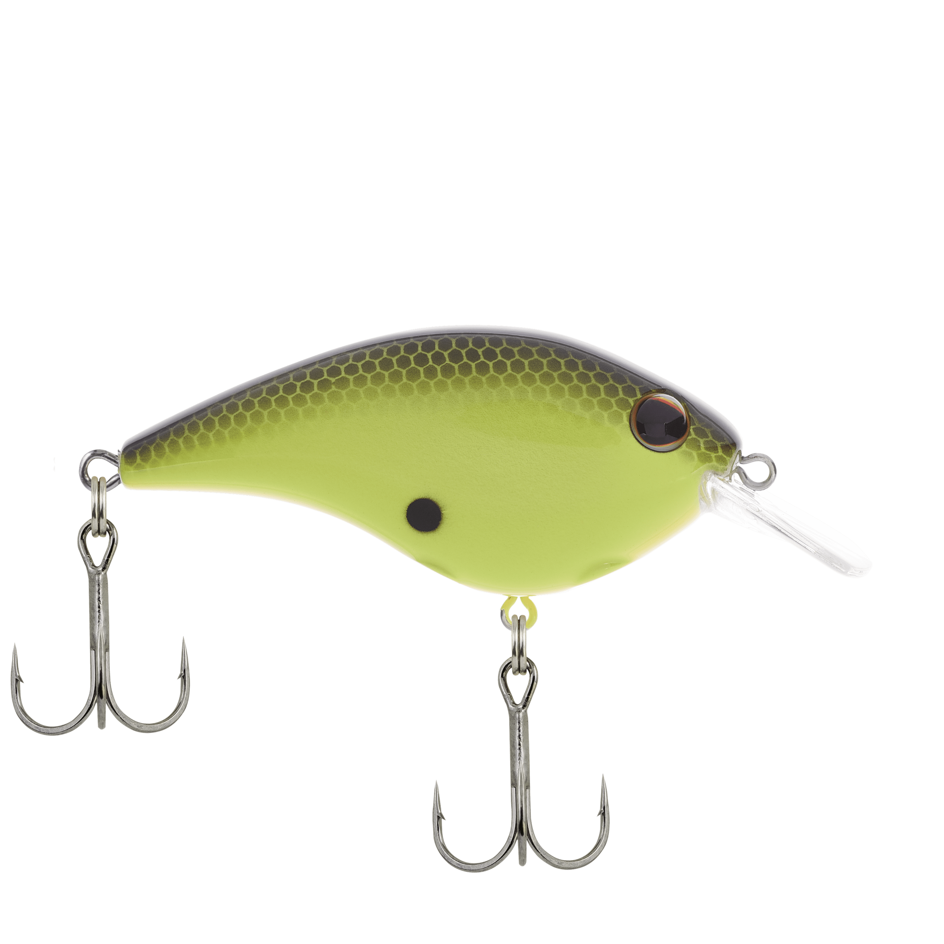Berkley Frittside Fishing Lure, Black Chartreuse, 1/3 oz
